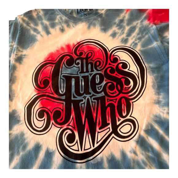 NEW Patriotic THE GUESS WHO Band Graphic T SHIRT SM TEE Mens Womens 100% Cotton - Picture 3 of 6